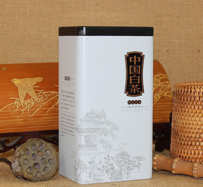 馥美佳茶葉 綠茶 安吉白茶100g鐵罐禮盒 中國白茶廠家直銷